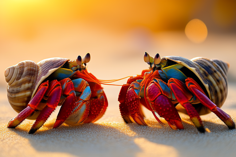 Hermit Crab Socialization: Can These Solitary Creatures Actually Enjoy Company?