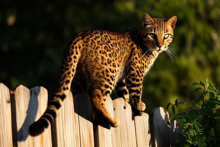 Domestic Yet Wild: Raising a Bengal Cat at Home