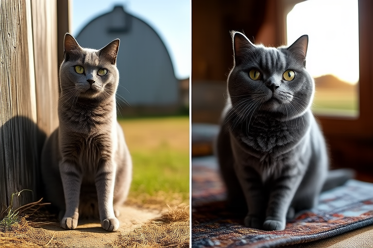 From Barnyards to Bedrooms: A Journey with American Shorthairs