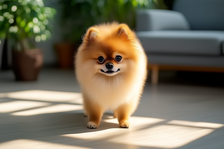 From Fluff Ball to Star: The Journey of a Pomeranian
