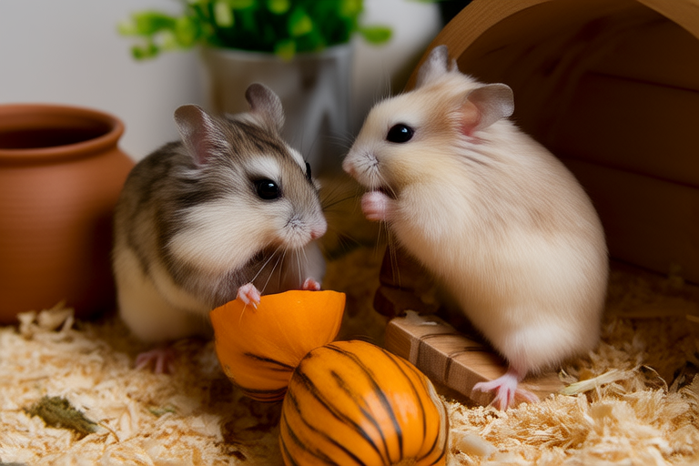 Adventures in a Small Space: Living with Roborovski Hamsters