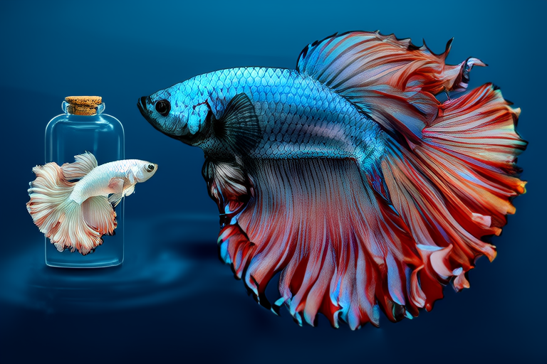 From Tiny Fry to Radiant Adult: The Journey of a Betta Fish