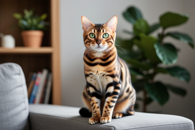 Domestic Exotic: Living with a Bengal Cat as Your Pet